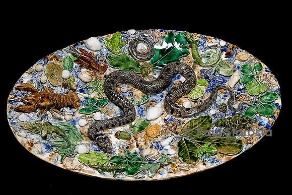 Plat serpent central. Gisèle Garric