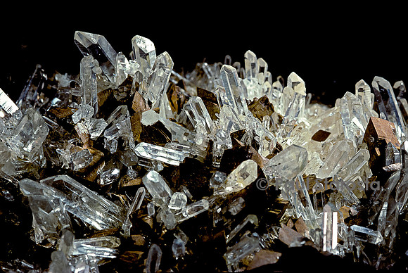 Quartz et sidérite