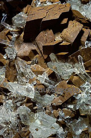 Quartz et sidérite