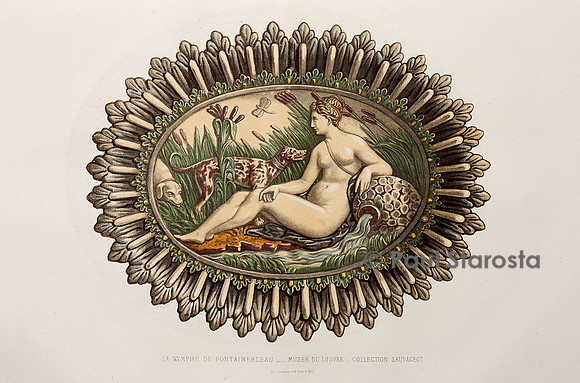 Planche, Nymphe de Fontainebleau