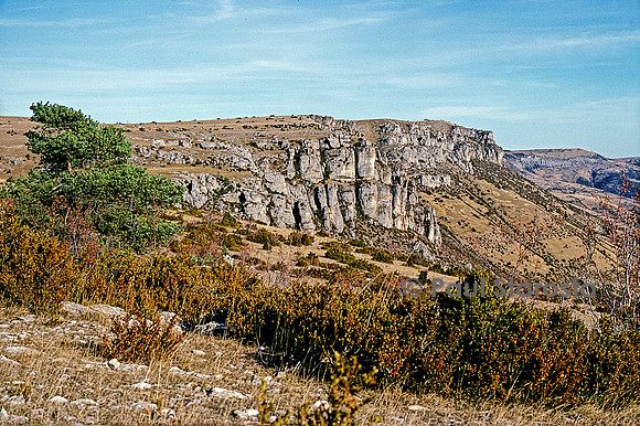 Contreforts du causse Méjean