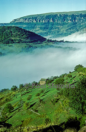 Brume de vallée en Cévennes