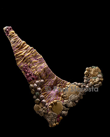 Parure bijou en soie - Marie Leclère