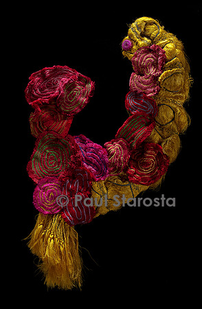 Parure bijou en soie - Marie Leclère