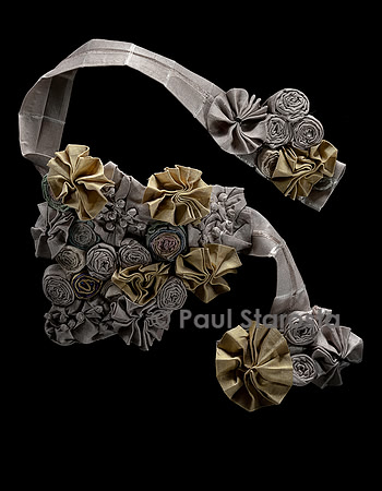 Parure bijou en soie - Marie Leclère