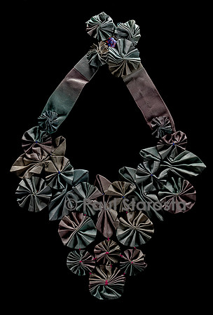 Parure bijou en soie - Marie Leclère