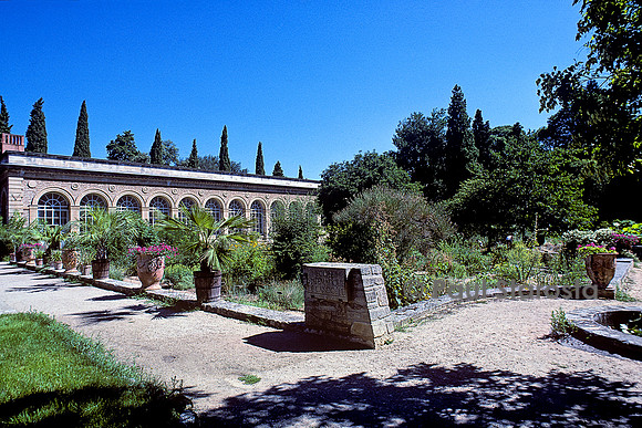 Jardin des plantes de Montpellier- orangerie