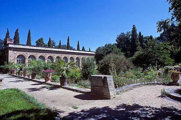 Jardin des plantes de Montpellier- orangerie