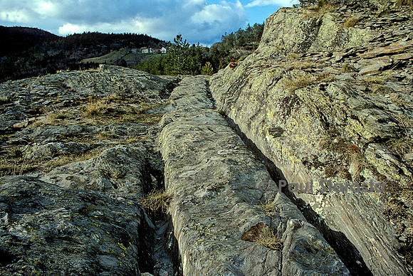 Voie romaine de Coudoulous, Lozère, Cévennes