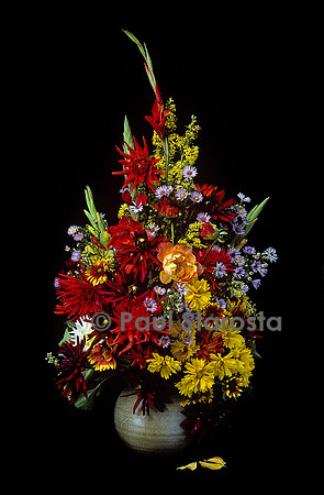 Bouquet de fleurs dans un vase