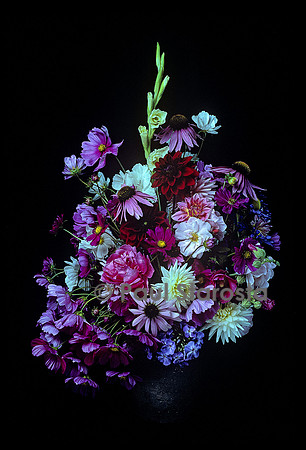 Bouquet de fleurs dans un vase