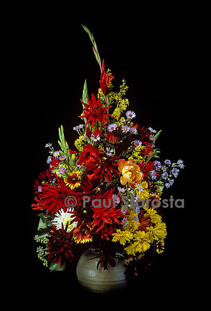 Bouquet de fleurs dans un vase